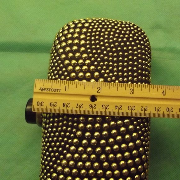 MINI BAG/CROSSBODY/CLUTCH/GOLD STUDDED - Picture 6 of 7